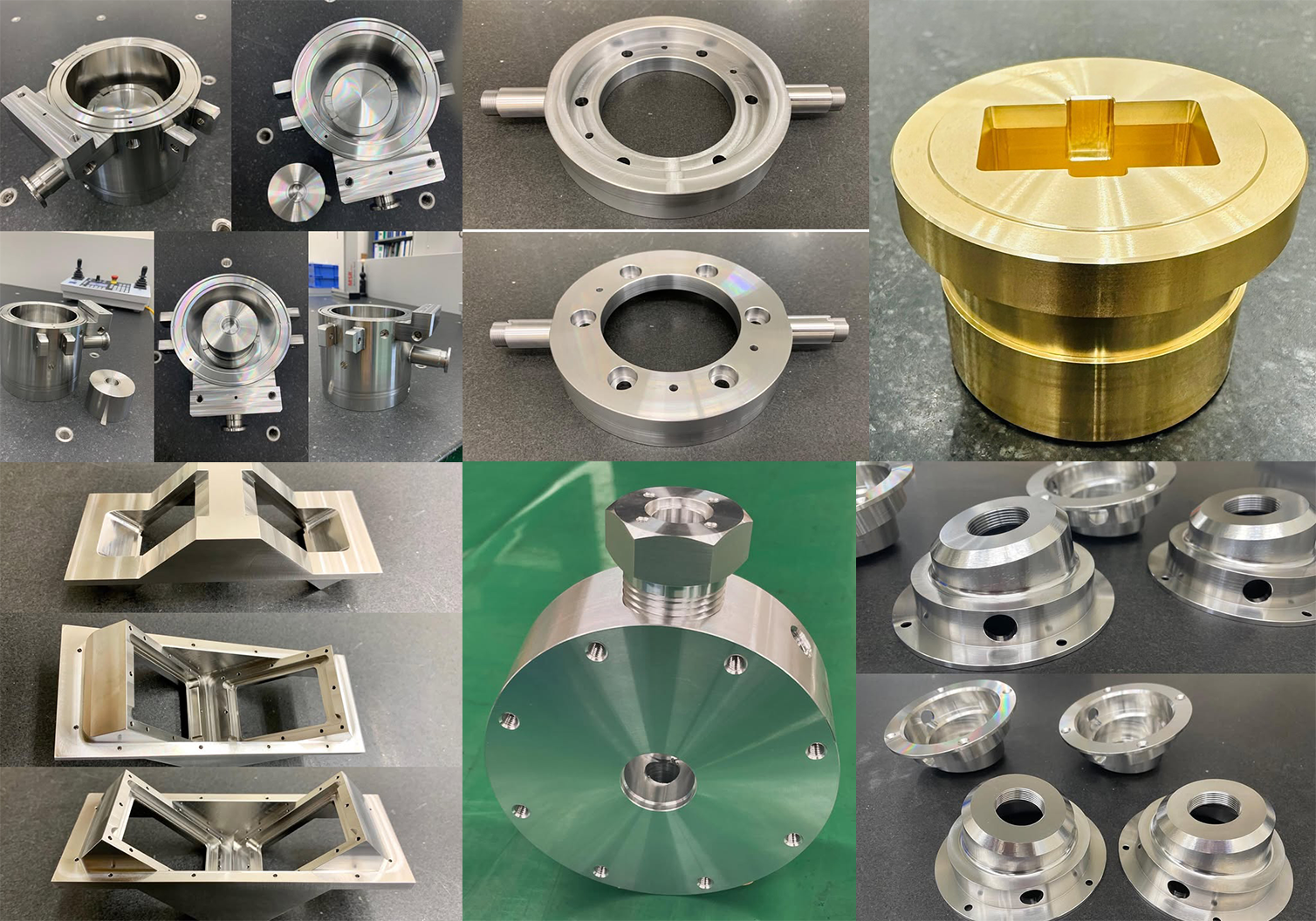 Close-up of PRECISION MACHINED &<br> ASSEMBLED PRODUCTS